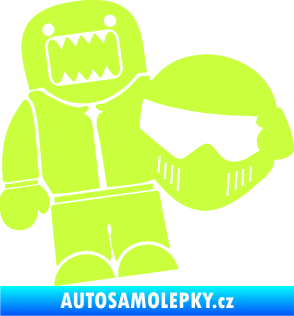 Samolepka Domo 014 pravá Stig limetová