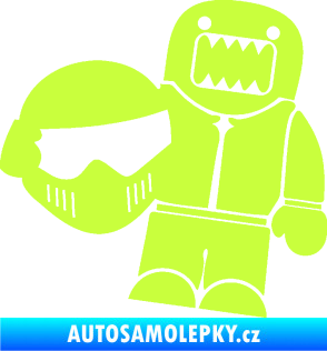 Samolepka Domo 014 levá Stig limetová
