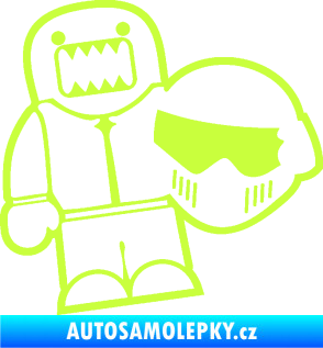 Samolepka Domo 015 levá  Stig limetová