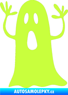 Samolepka Duch 003 levá limetová