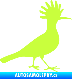 Samolepka Dudek 001 pravá limetová