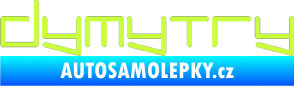 Samolepka Dymytry 002 limetová