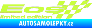 Samolepka Eos limited edition pravá limetová