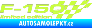 Samolepka F-150 limited edition pravá (F150) limetová
