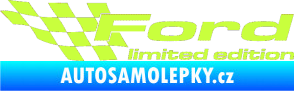 Samolepka Ford limited edition levá limetová
