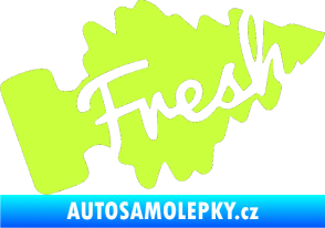 Samolepka Fresh 001 limetová