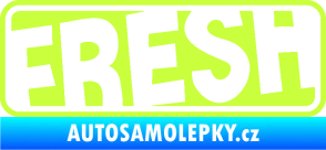 Samolepka Fresh 002  limetová