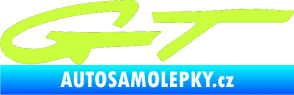Samolepka GT 001 limetová