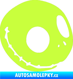 Samolepka Halloween 012 pravá limetová