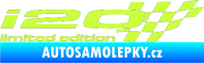 Samolepka i20 limited edition pravá limetová