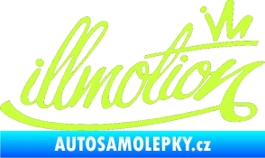 Samolepka Illmotion limetová