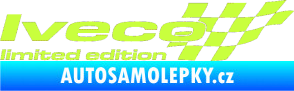 Samolepka Iveco limited edition pravá limetová