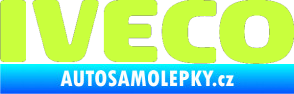 Samolepka Iveco limetová