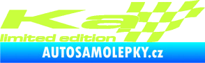 Samolepka Ka limited edition pravá limetová