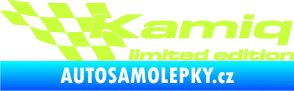 Samolepka Kamiq limited edition levá limetová