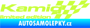 Samolepka Kamiq limited edition pravá limetová