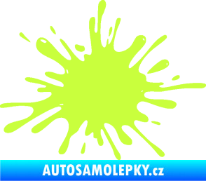 Samolepka Kaňka 002 levá limetová