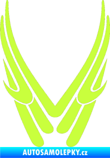 Samolepka Kapota 011 limetová