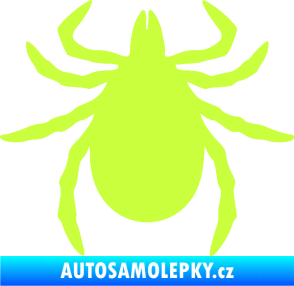 Samolepka Klíště 001 limetová