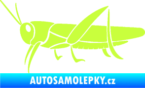 Samolepka Kobylka 002 levá limetová