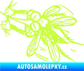 Samolepka Komár 002 levá limetová