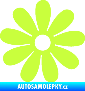 Samolepka Kopretina 001 limetová