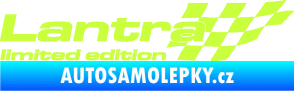 Samolepka Lantra limited edition pravá limetová