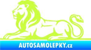 Samolepka Lev 010 levá limetová