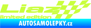 Samolepka Liaz limited edition pravá limetová