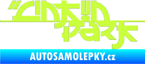 Samolepka Linkin Park 003 limetová