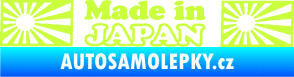 Samolepka Made in Japan 002 limetová