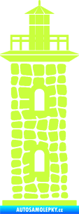 Samolepka Maják 001 limetová