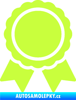 Samolepka Medaile 001 limetová