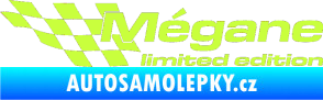 Samolepka Mégane limited edition levá limetová