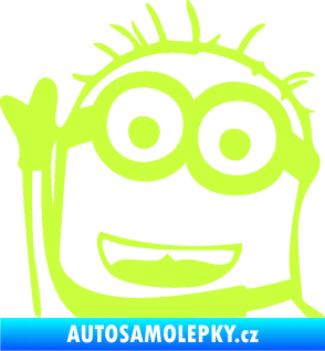 Samolepka Mimoň 002 levá limetová