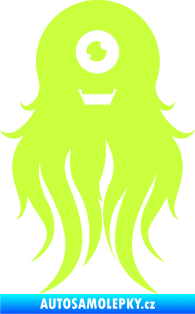 Samolepka Monstrum 002 levá limetová