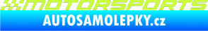Samolepka Motorsports 001 limetová