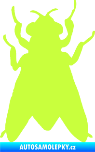 Samolepka Moucha 001 limetová