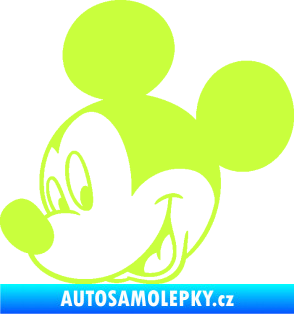 Samolepka Myšák Mickey 001 levá limetová