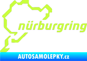 Samolepka Nurburgring limetová