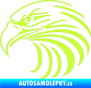 Samolepka Orel 003 levá limetová
