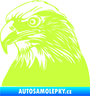 Samolepka Orel 007 levá  limetová