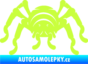 Samolepka Pavouk 018 limetová