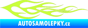 Samolepka Plameny 062 limetová