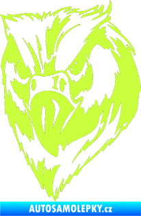 Samolepka Predators 002 levá limetová