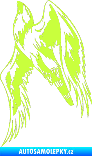Samolepka Predators 011 levá limetová
