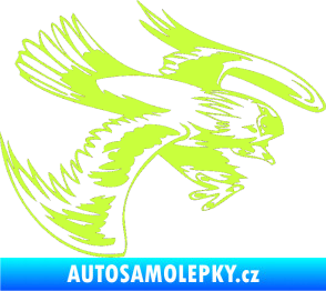 Samolepka Predators 016 pravá limetová