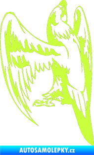Samolepka Predators 018 levá limetová