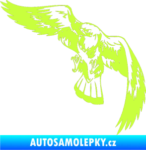Samolepka Predators 041 levá limetová