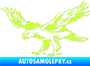 Samolepka Predators 043 levá limetová